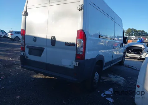 2018 Ram Promaster 2500 High Roof 159 Wb z USA, uszkodzony, nr VIN 3C6TRVDG0JE122798